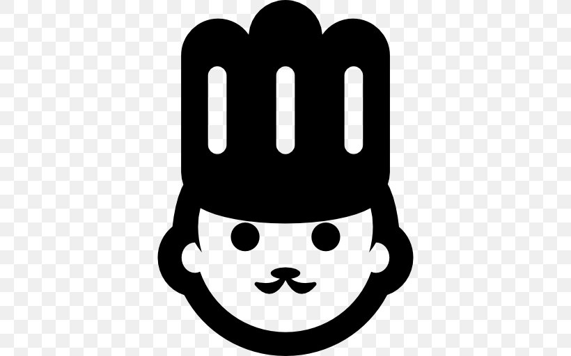 Chef Cook Smiley Clip Art, PNG, 512x512px, Chef, Black And White, Chef De Partie, Cook, Cooking Download Free
