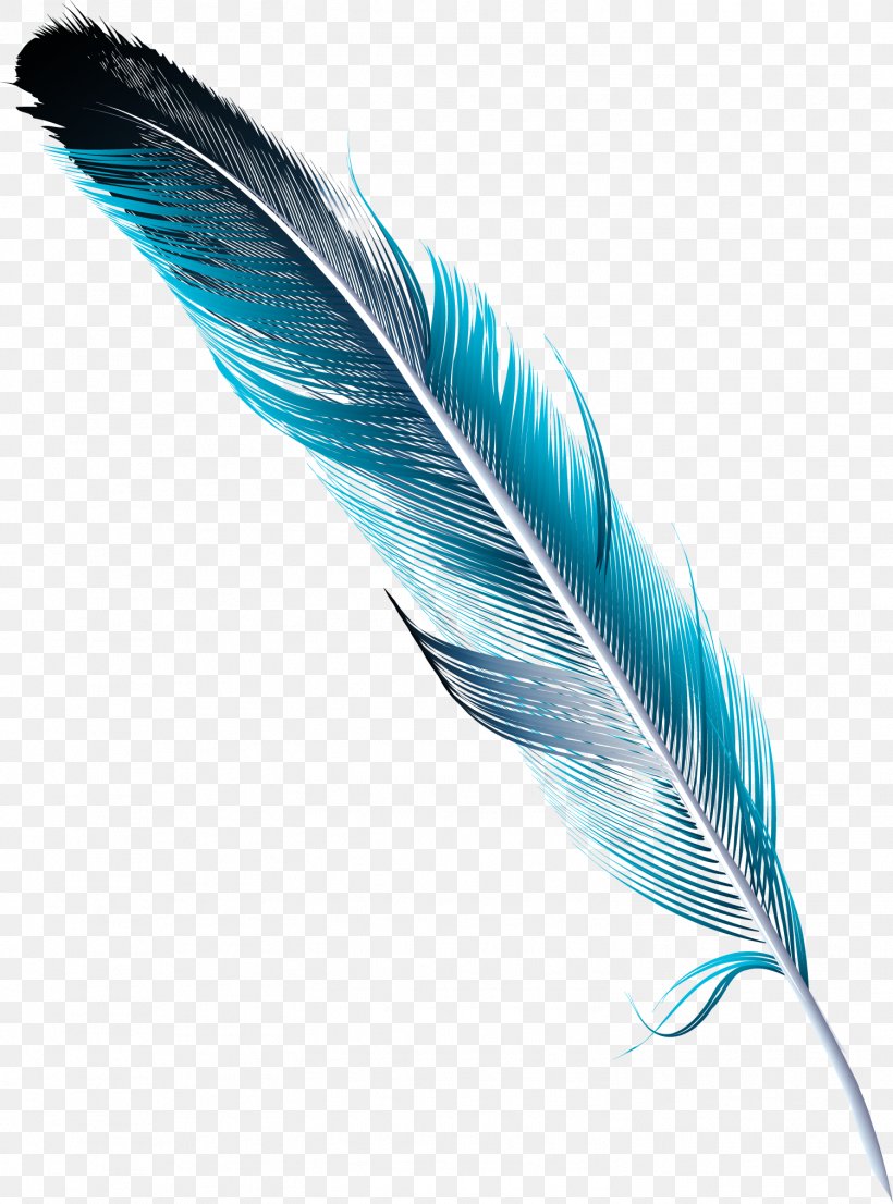 Feather Watercolor Painting Drawing, PNG, 1501x2025px, Feather, Blue, Drawing, Image Resolution, Ink Download Free