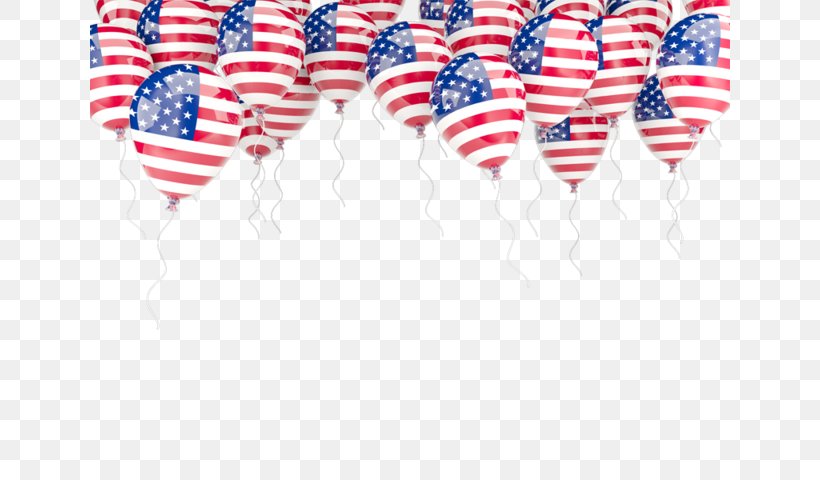 Flag Of The United States Balloon Clip Art, PNG, 640x480px, Flag Of The United States, Balloon, Can Stock Photo, Flag, Party Supply Download Free