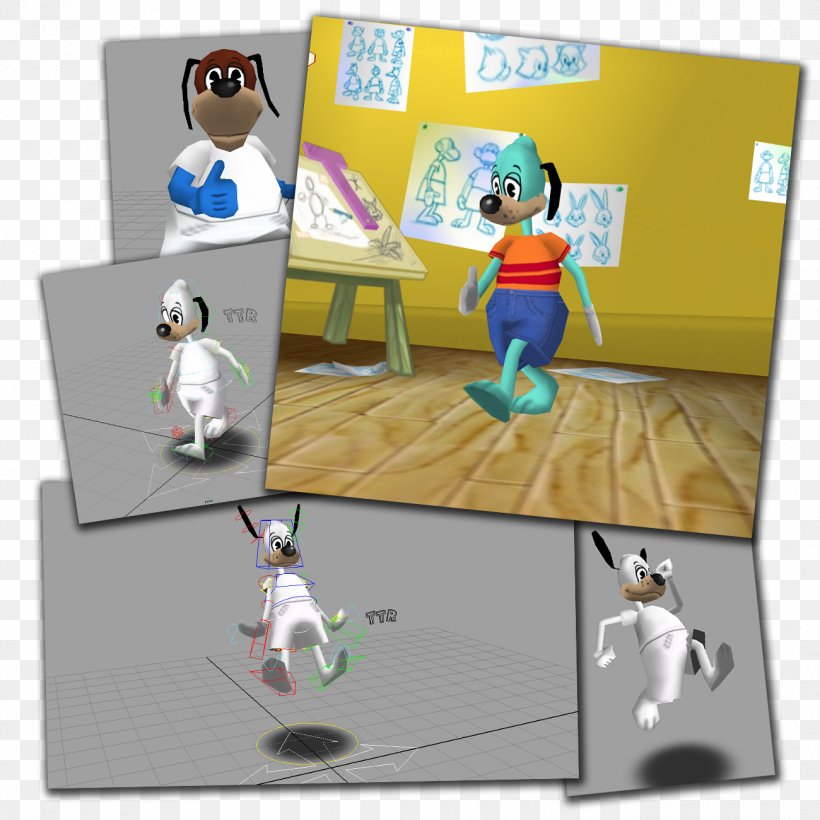 Toontown Online Animated Film Video Game 3D Computer Graphics, PNG, 1300x1300px, 2d Computer Graphics, 3d Computer Graphics, 3d Modeling, Toontown Online, Animated Film Download Free