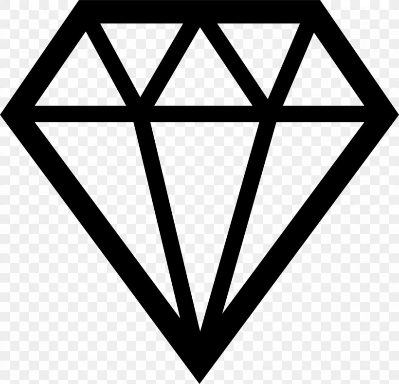 Diamond Jewellery, PNG, 980x942px, Diamond, Area, Black, Black And White, Drawing Download Free
