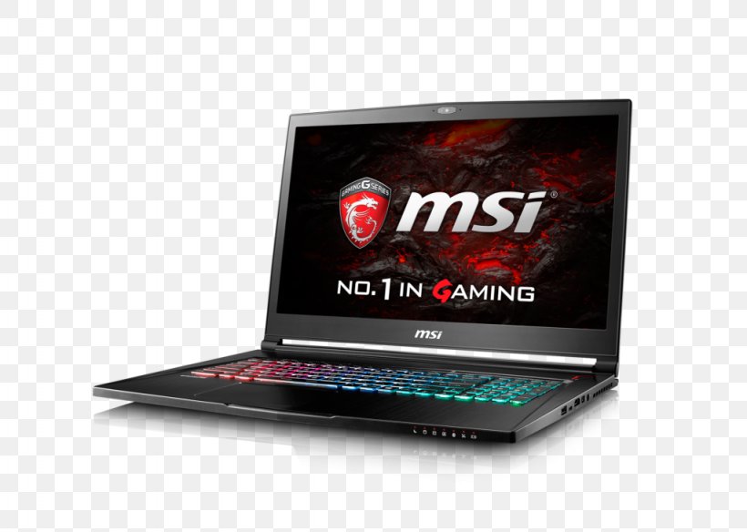 Laptop MSI GS73VR Stealth Pro Intel Core I7, PNG, 1024x730px, 4k Resolution, Laptop, Brand, Computer, Electronic Device Download Free