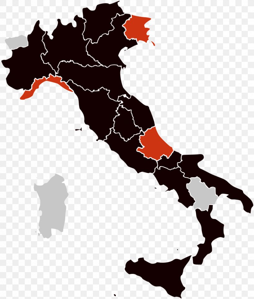 Regions Of Italy Vector Map Blank Map, PNG, 868x1024px, Regions Of Italy, Blank Map, Culture Of Italy, Ef English Proficiency Index, Google Maps Download Free