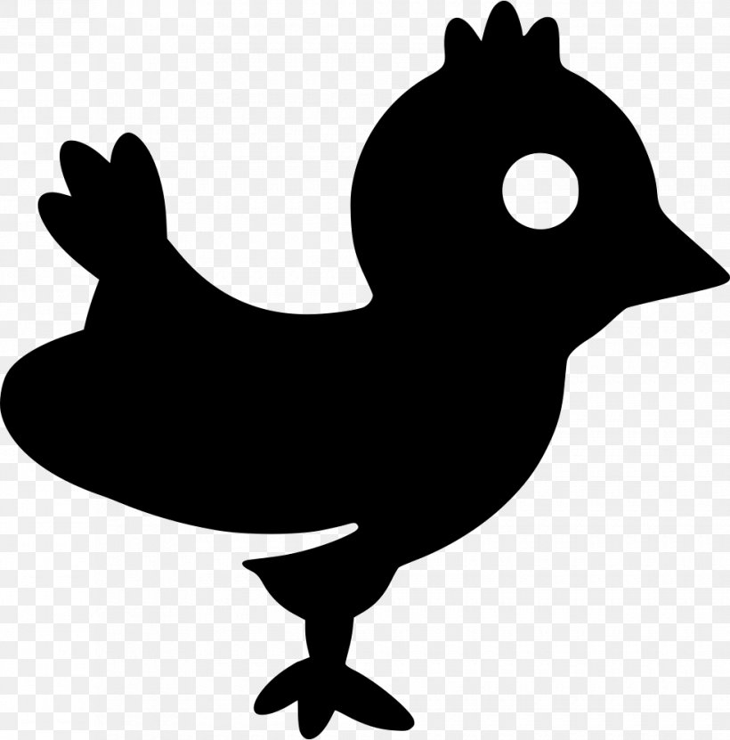 Rooster Clip Art, PNG, 980x994px, Rooster, Animal, Beak, Bird, Black And White Download Free