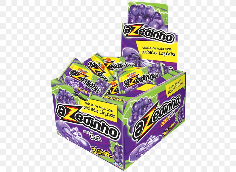 Chewing Gum Buzzy Chiclete Azedinho Uva C/40 Riclan Trident Bubbaloo, PNG, 500x600px, Chewing Gum, Bubbaloo, Cadbury Adams, Chicle, Confectionery Download Free