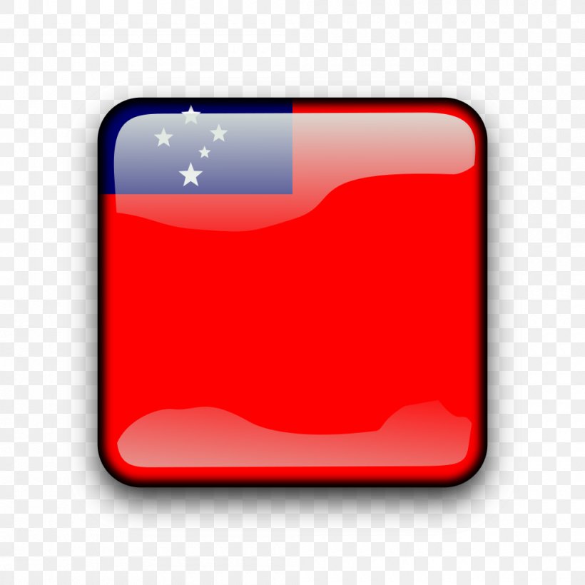 Clip Art, PNG, 1000x1000px, Samoa, Flag, Flag Of Samoa, Rectangle, Red Download Free