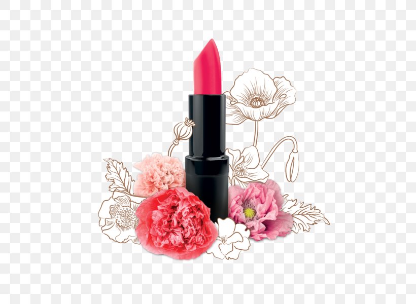 Lipstick Lip Liner Cosmetics Oil, PNG, 600x600px, Lipstick, Candelilla Wax, Color, Cosmetics, Flower Download Free