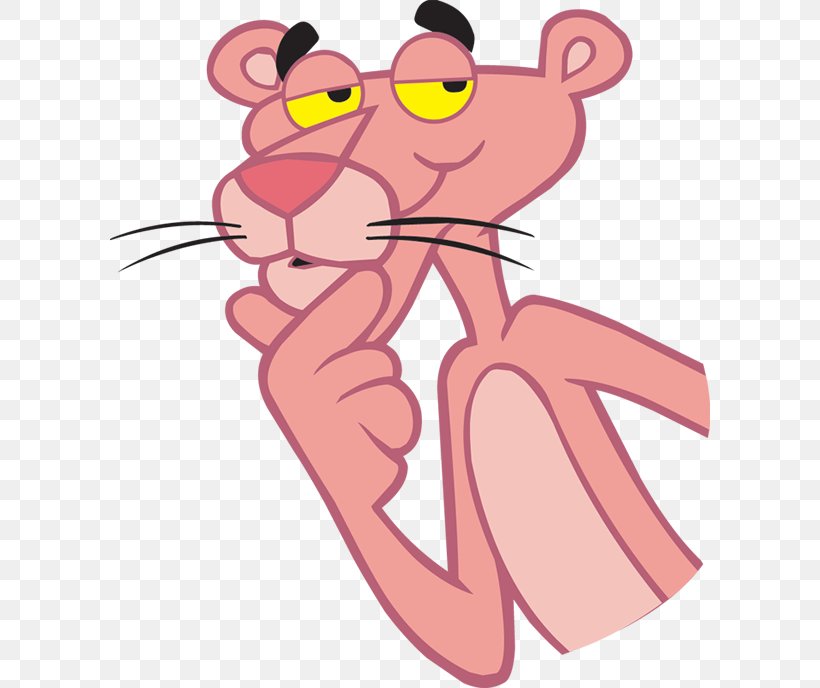 The Pink Panther Clip Art, PNG, 600x688px, Watercolor, Cartoon, Flower, Frame, Heart Download Free