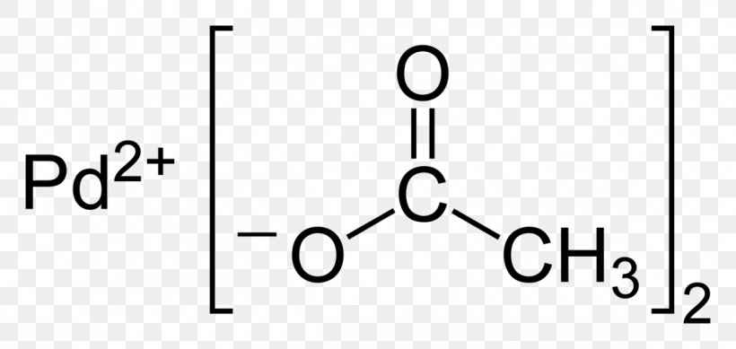 Palladium(II) Acetate Ethyl Acetate Chemical Compound, PNG, 1200x570px, Palladiumii Acetate, Acetate, Area, Black, Black And White Download Free