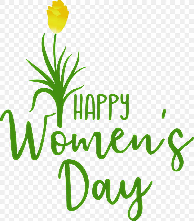Happy Women’s Day, PNG, 2641x3000px, Leaf, Cut Flowers, Floral Design, Flower, Logo Download Free