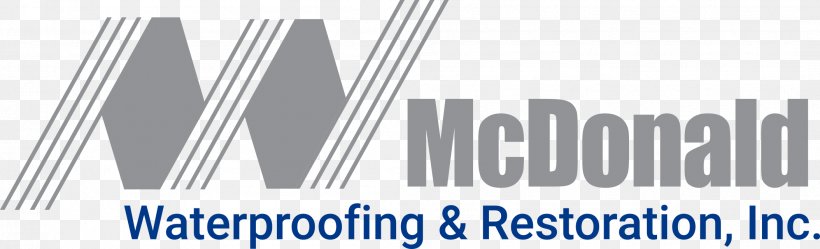 McDonald Waterproofing & Restoration Concrete Leveling Foundation, PNG, 2108x642px, Concrete, Blue, Brand, Company, Concrete Leveling Download Free