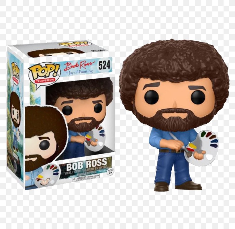 More Of The Joy Of Painting Funko Pop Television Bob Ross Collectible Figure Collectable, PNG, 800x800px, More Of The Joy Of Painting, Action Toy Figures, Bob Ross, Collectable, Figurine Download Free