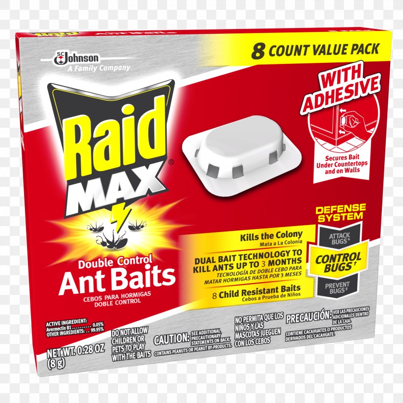 Raid Roach Bait Insecticide Cockroach, PNG, 3000x3000px, Raid, Bait, Brand, Cockroach, Fish Trap Download Free