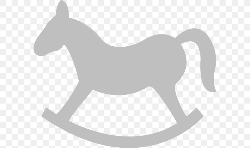 Rocking Horse Clip Art, PNG, 600x486px, Horse, Black And White, Child, Colt, Dog Like Mammal Download Free