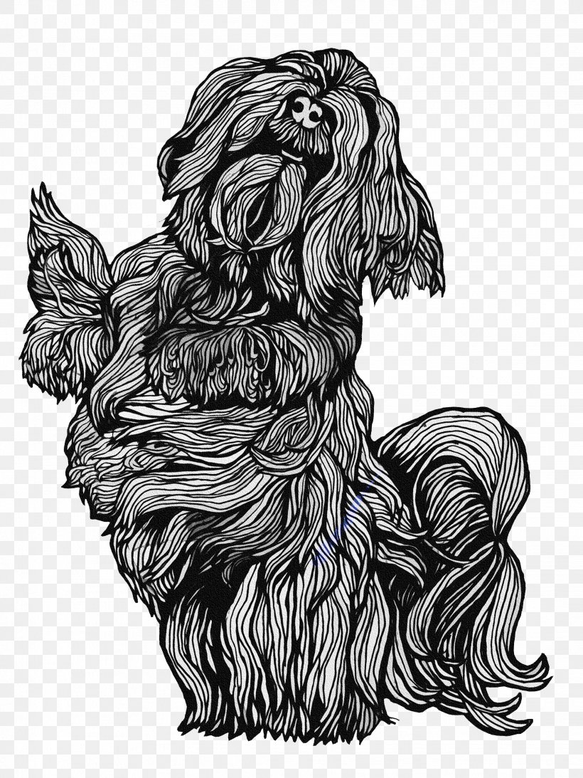 Affenpinscher Drawing Illustration Artist's Portfolio Image, PNG, 2273x3031px, Affenpinscher, Art, Artist, Artists Portfolio, Black Russian Terrier Download Free