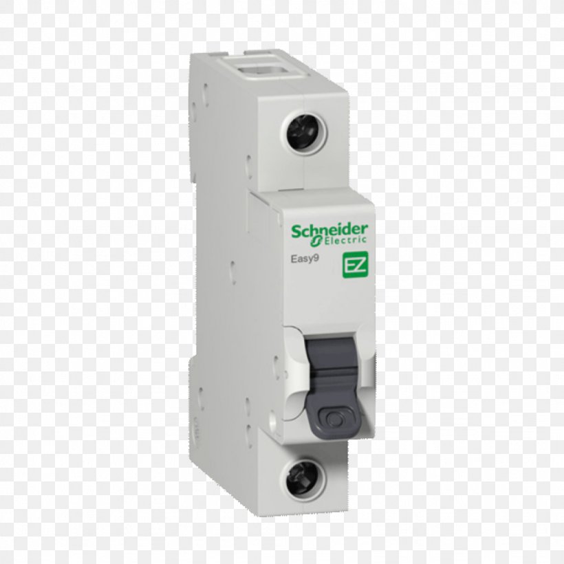 Circuit Breaker Schneider Electric Electricity Electric Power Distribution Electronics, PNG, 1024x1024px, Circuit Breaker, Aardlekautomaat, Circuit Component, Consumer Unit, Electric Current Download Free