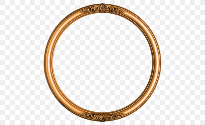 Picture Frames Ornament Gold, PNG, 500x500px, Picture Frames, Bangle, Body Jewelry, Decorative Arts, Glass Download Free