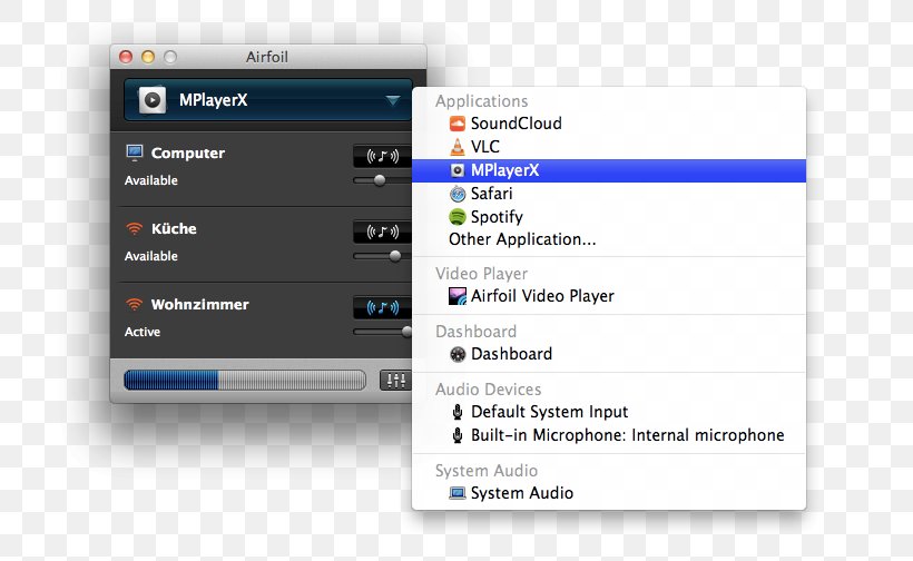 Computer Program Apple AirPlay Computer Software, PNG, 740x504px, Computer Program, Airfoil, Airplay, Apple, Brand Download Free