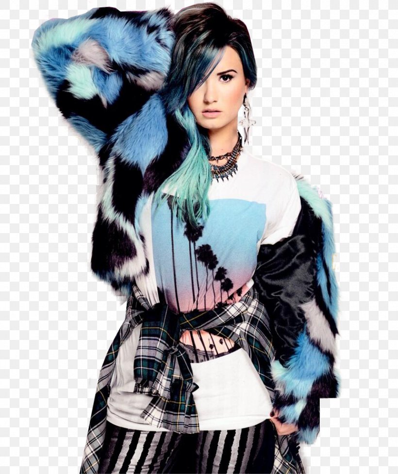 Demi Lovato The X Factor (U.S.) Nylon Magazine, PNG, 860x1024px, Watercolor, Cartoon, Flower, Frame, Heart Download Free