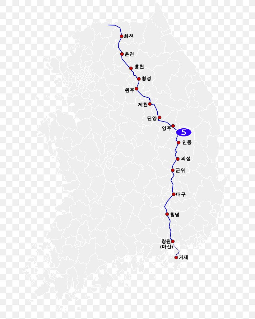 Geoje National Route 5 National Highways Of South Korea Chunggang County Kangwon Province, PNG, 722x1024px, National Highways Of South Korea, Area, Cloud, Encyclopedia, Highway Download Free