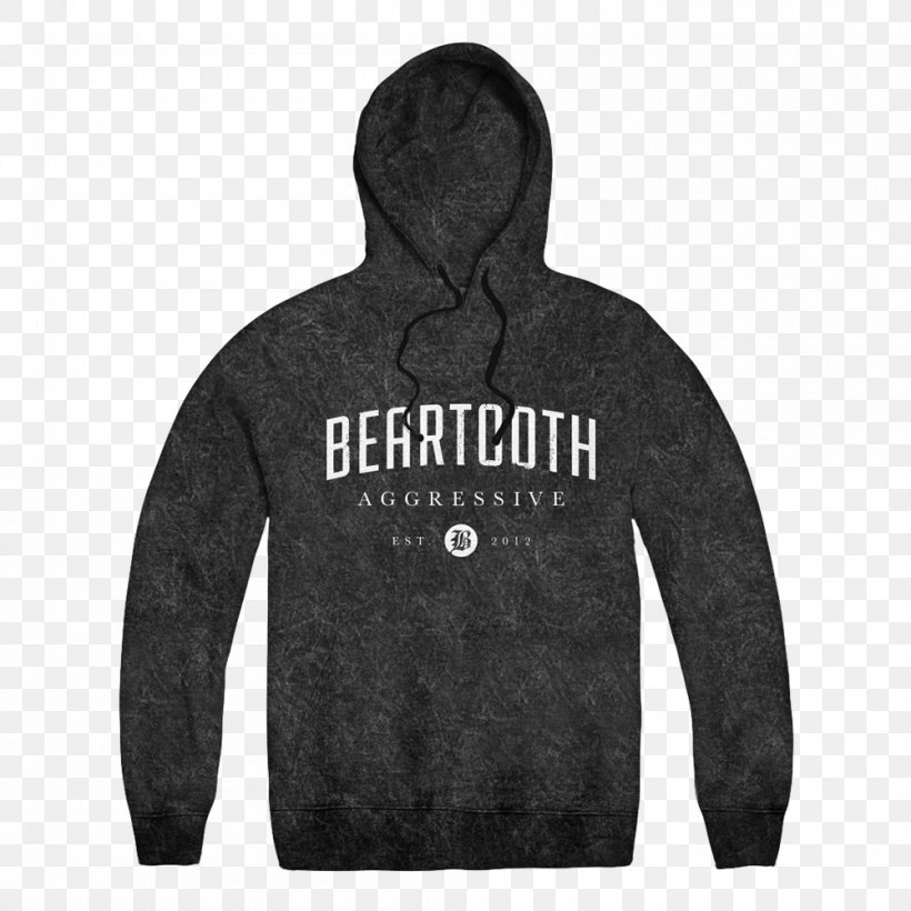 Hoodie T-shirt Beartooth Sweater, PNG, 1000x1000px, Hoodie, Aggressive, Beartooth, Black, Bluza Download Free