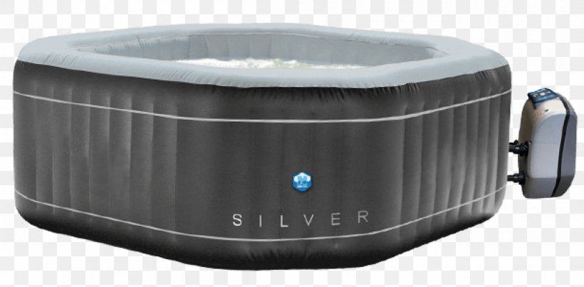Hot Tub Silver Spa Inflatable Polyvinyl Chloride, PNG, 1200x590px, Hot Tub, Com, Hardware, Health Fitness And Wellness, Hydro Massage Download Free