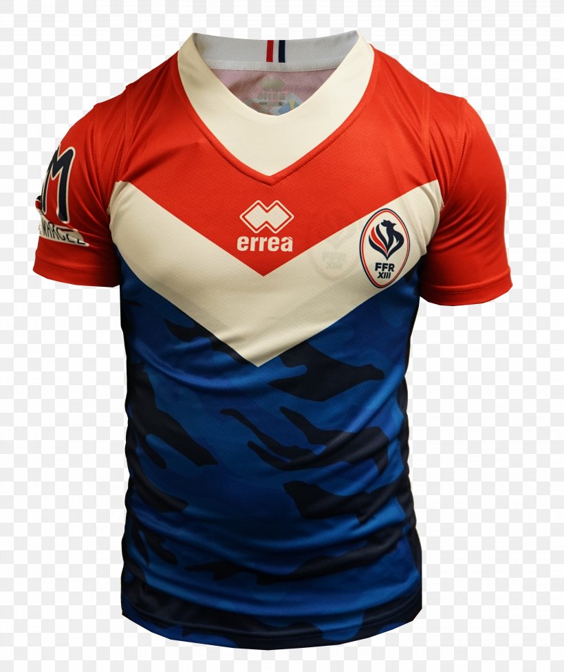Jersey France National Rugby League Team France National Rugby Union Team Canada National Rugby League Team Rugby League Four Nations, PNG, 3052x3640px, Jersey, Active Shirt, Brand, Canada National Rugby League Team, Electric Blue Download Free