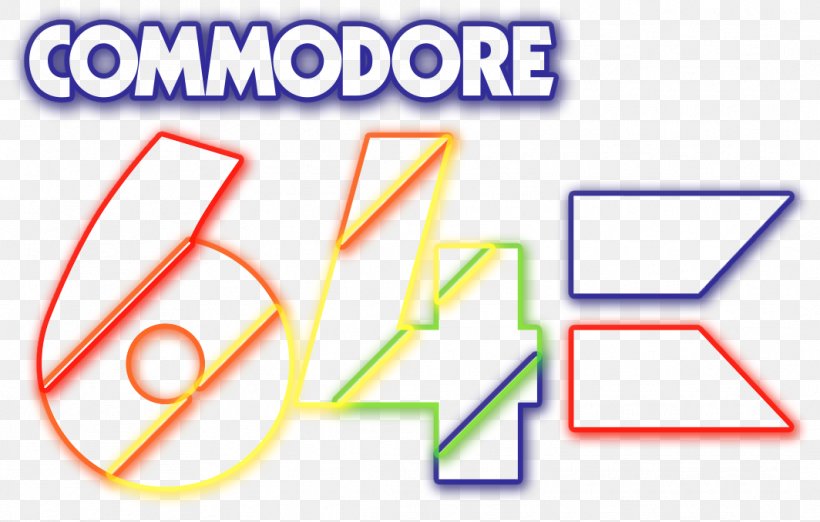Logo Commodore 64 Amiga Commodore VIC-20 Commodore International, PNG, 1064x678px, Logo, Amiga, Area, Brand, Commodore 16 Download Free