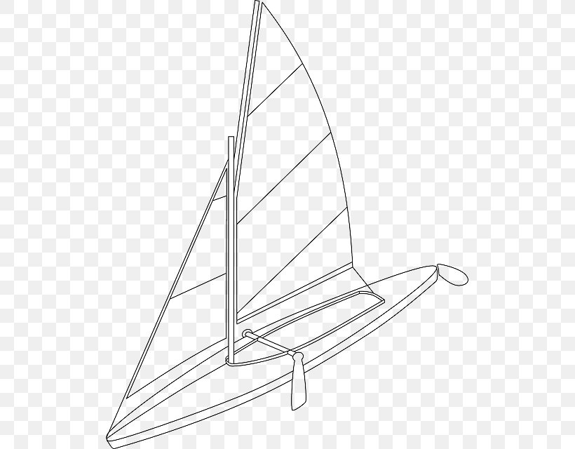 Sail Boat Pontoon Ship Clip Art, PNG, 517x640px, Sail, Black And White, Boat, Brigantine, Caravel Download Free