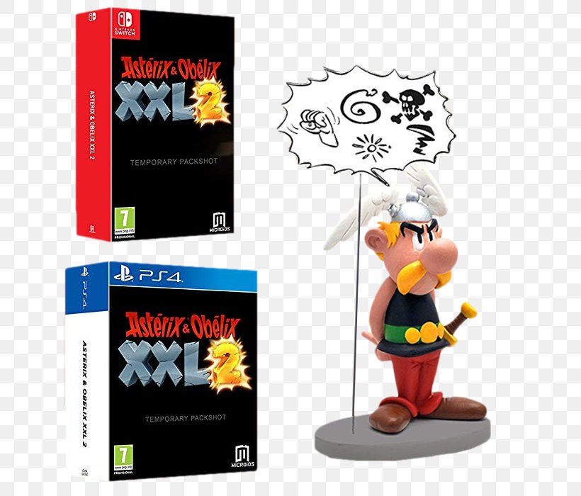 Asterix & Obelix XXL 2: Mission: Las Vegum Nintendo Switch Hitman 2, PNG, 700x700px, Asterix Obelix Xxl, Action Figure, Asterix, Figurine, Game Download Free