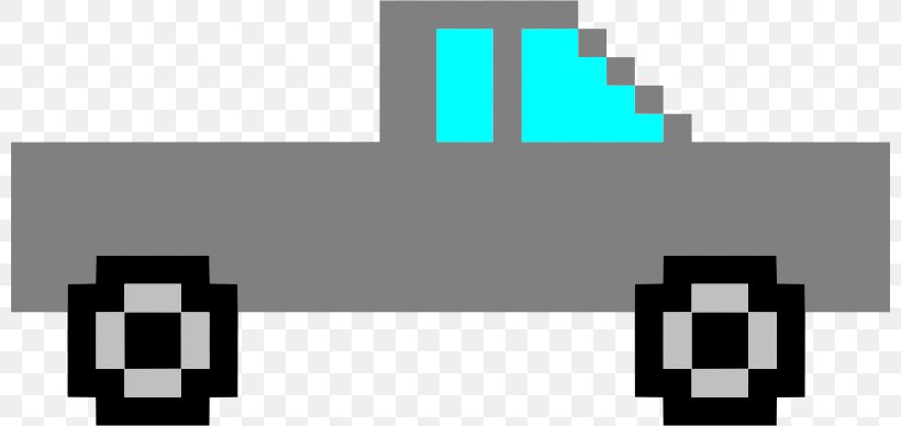 Car Truck Clip Art Vector Graphics Pixel Art, PNG, 800x388px, Car, Art, Brand, Drawing, Logo Download Free