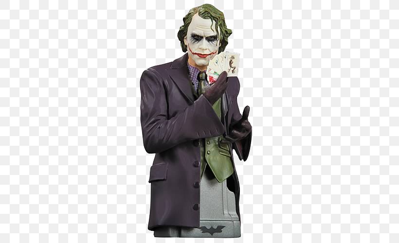 Joker The Dark Knight Batman Heath Ledger Bust, PNG, 500x500px, Joker, Action Toy Figures, Batman, Bust, Comic Book Download Free
