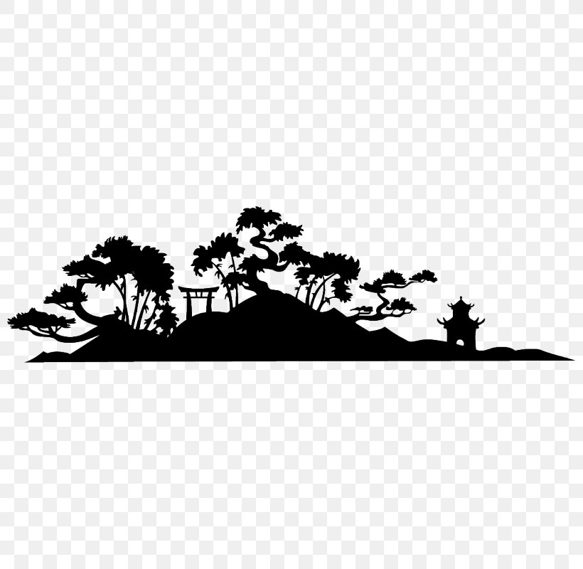 Landscape Asia Landscaping, PNG, 800x800px, Landscape, Art, Asia, Black, Black And White Download Free