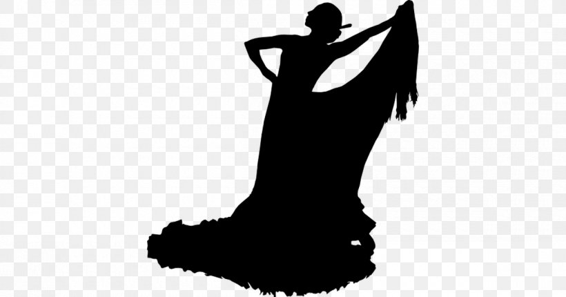 Silhouette Flamenco Dancer Photography, PNG, 1200x630px, Silhouette, Arm, Art, Black, Black And White Download Free