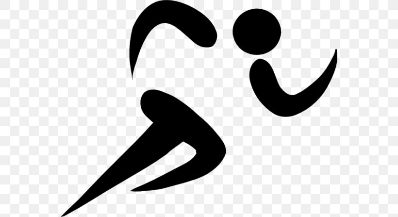 Sport Athletics Athlete Clip Art, PNG, 570x447px, Sport, Athlete, Athletics, Black, Black And White Download Free