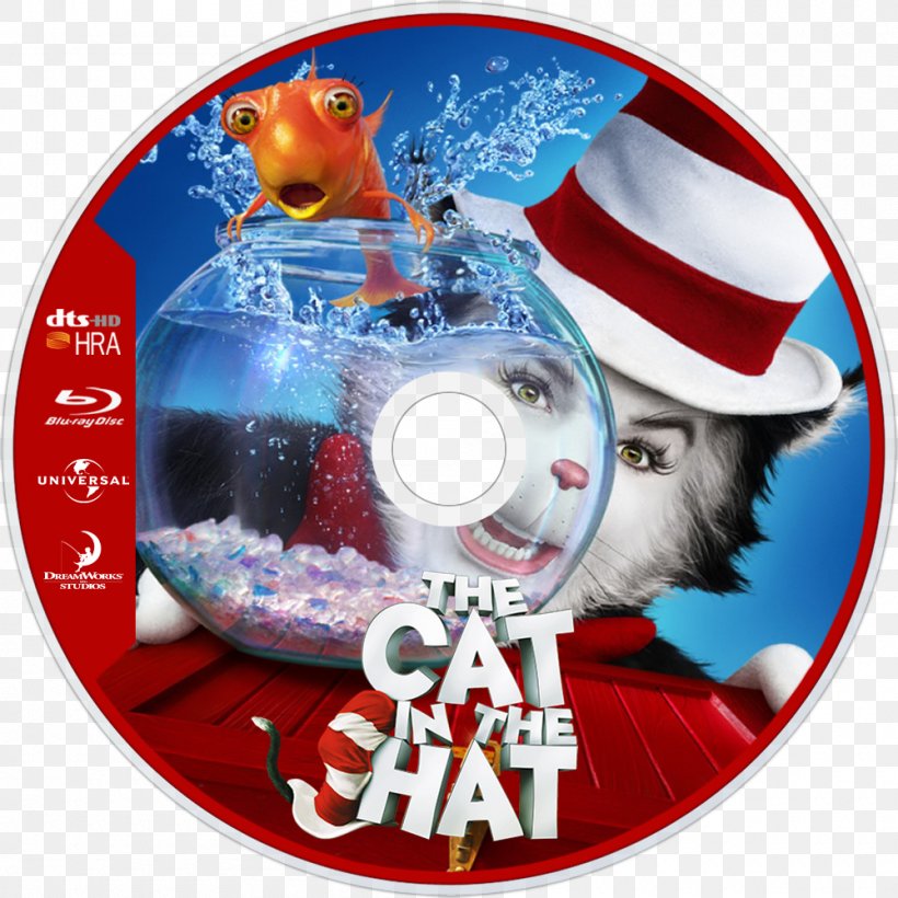 The Cat In The Hat YouTube Film Sally Walden Poster, PNG, 1000x1000px, Cat In The Hat, Alec Baldwin, Christmas, Christmas Ornament, Dr Seuss Download Free