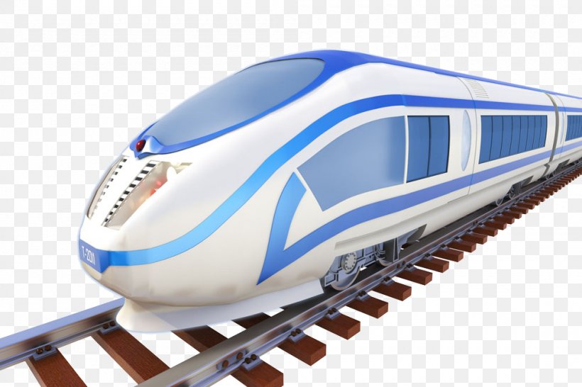 Train Rail Transport Rapid Transit High-speed Rail Clip Art, PNG, 1000x667px, Train, Blue Train, Bullet Train, High Speed Rail, Highspeed Rail Download Free