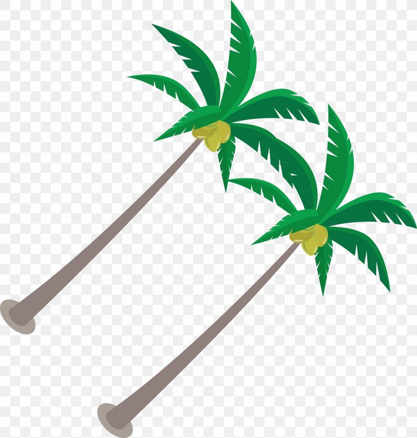 Branch Tree Illustration, PNG, 2378x2500px, Branch, Coconut, Designer, Flower, Flowering Plant Download Free