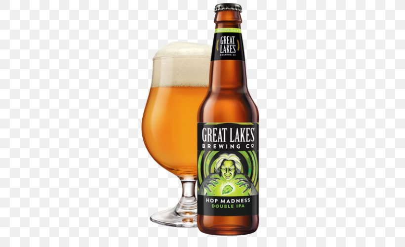 Great Lakes Brewing Company India Pale Ale Seasonal Beer, PNG, 500x500px, Great Lakes Brewing Company, Alcoholic Beverage, Ale, Beer, Beer Bottle Download Free