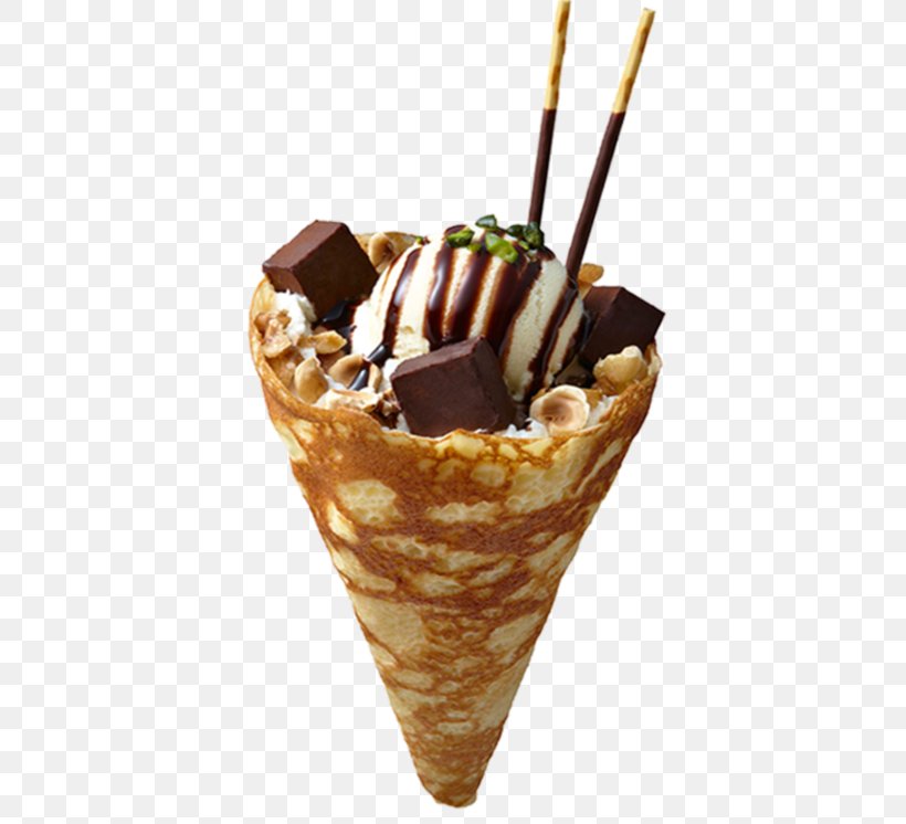 Sundae Crêpe Chocolate Ice Cream, PNG, 495x746px, Sundae, Candy, Chocolate, Chocolate Ice Cream, Cream Download Free