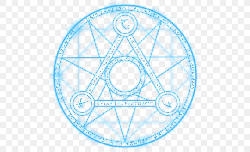 Magic Alchemy Geometry Circle Sigil, PNG, 500x500px, Magic, Alchemy, Aleister Crowley, Area, Bicycle Part Download Free