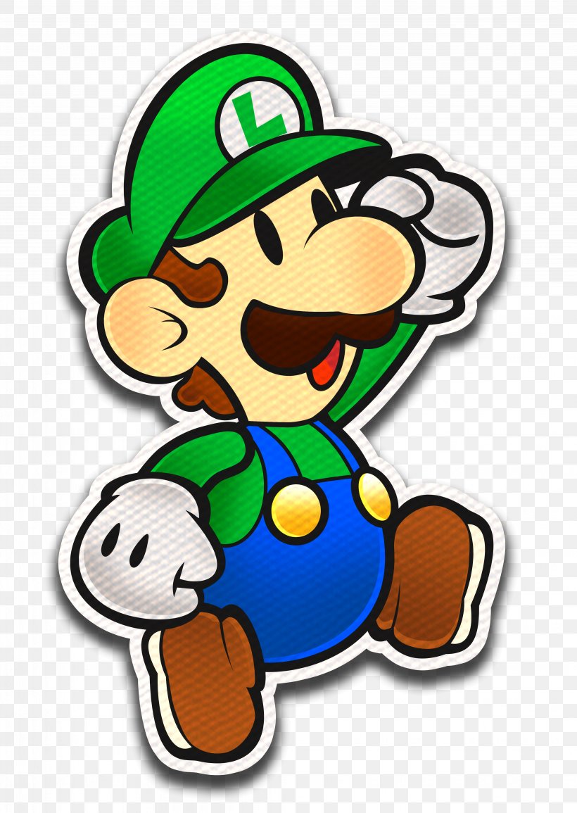 Mario & Luigi: Paper Jam Paper Mario: The Thousand-Year Door Mario & Luigi: Dream Team, PNG, 4089x5761px, Luigi, Art, Artwork, Food, Headgear Download Free