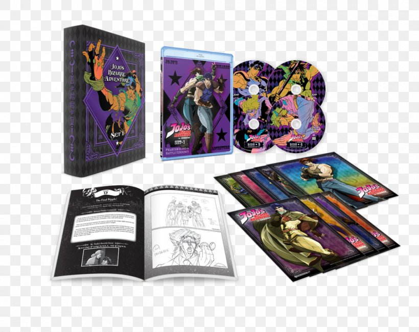 Blu-ray Disc JoJo's Bizarre Adventure, PNG, 1000x793px, Watercolor, Cartoon, Flower, Frame, Heart Download Free