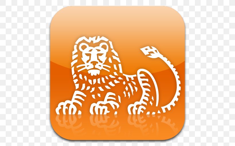 ING Group ING Vysya Bank ING Belgium ING Bank Slaski, PNG, 512x512px, Ing Group, Bank, Big Cats, Branch, Business Download Free