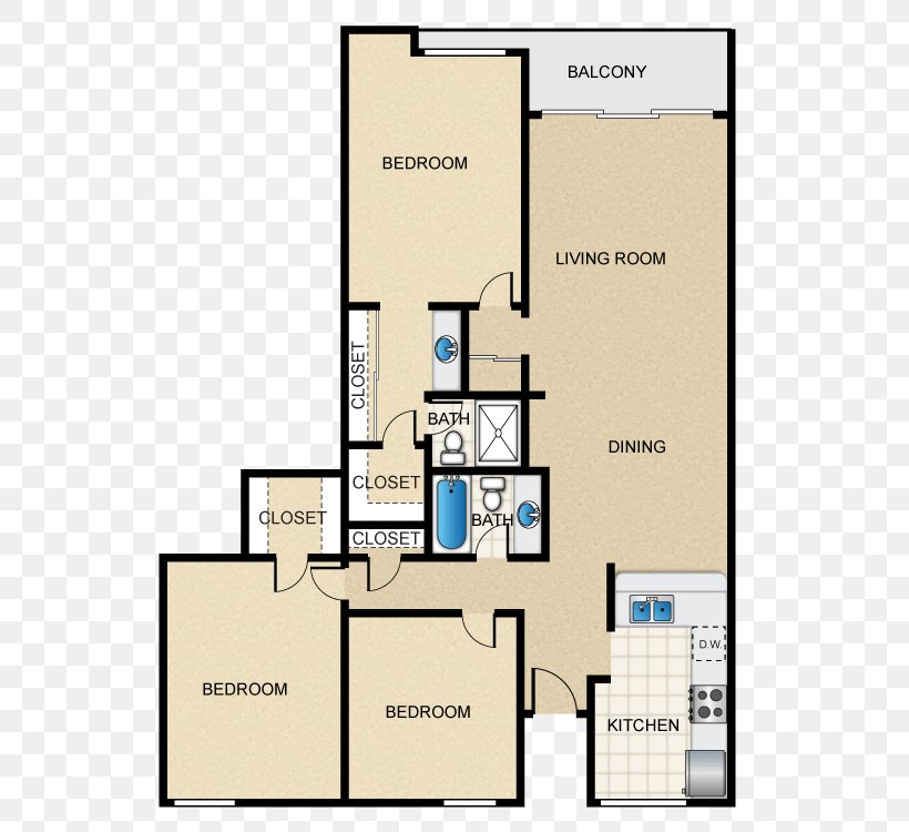 Riviera Vista Apartments Floor Plan Renting Vía Riviera, PNG, 750x750px, Floor Plan, Apartment, California, For Rent Media Solutions, Media Download Free
