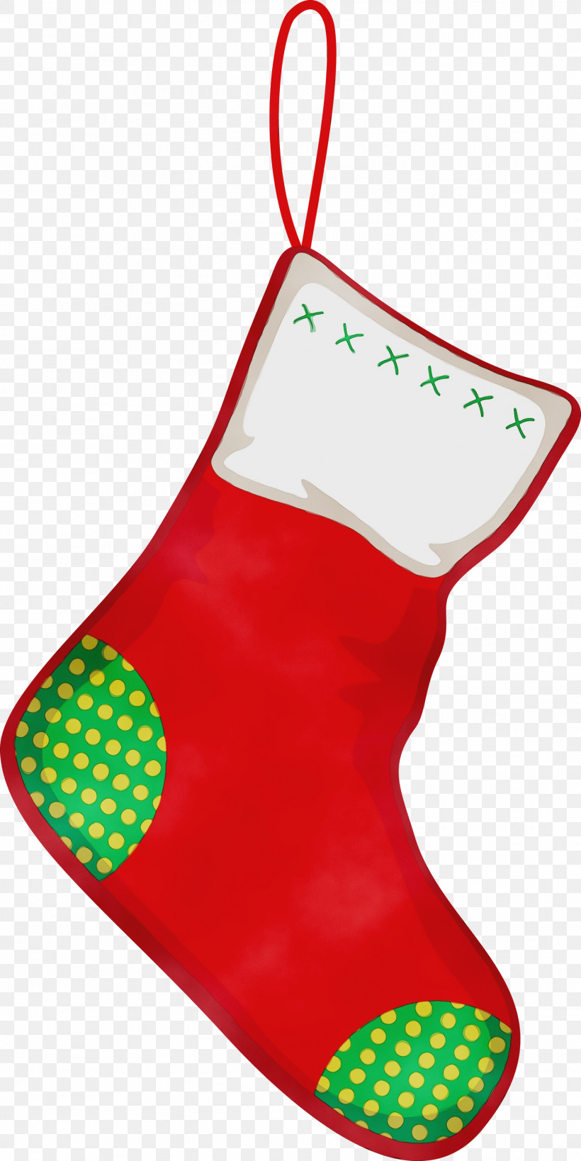 Christmas Stocking, PNG, 1501x2999px, Christmas Stocking, Christmas Decoration, Interior Design, Paint, Watercolor Download Free