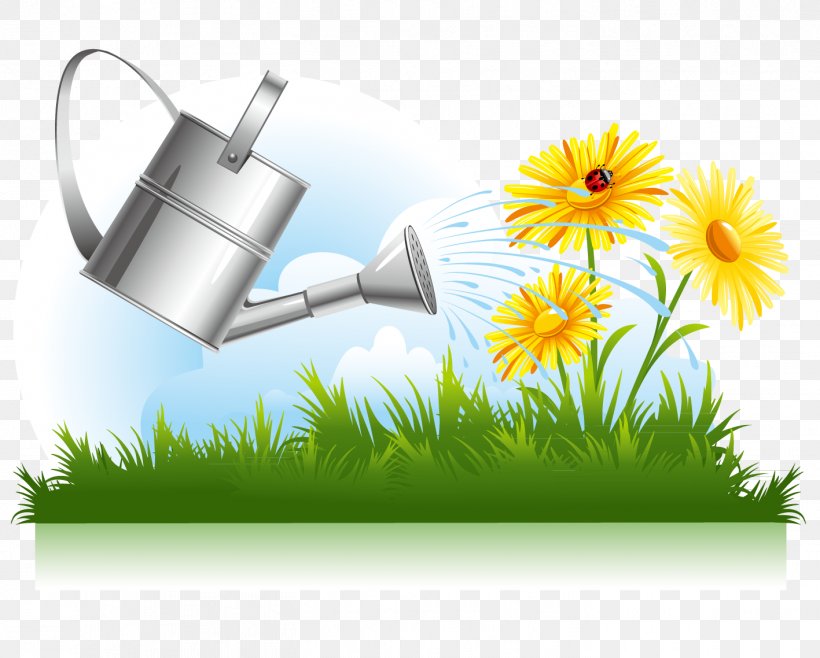 Flower Garden Watering Can Flowerpot, PNG, 1417x1138px, Garden, Energy, Fence, Flora, Flower Download Free