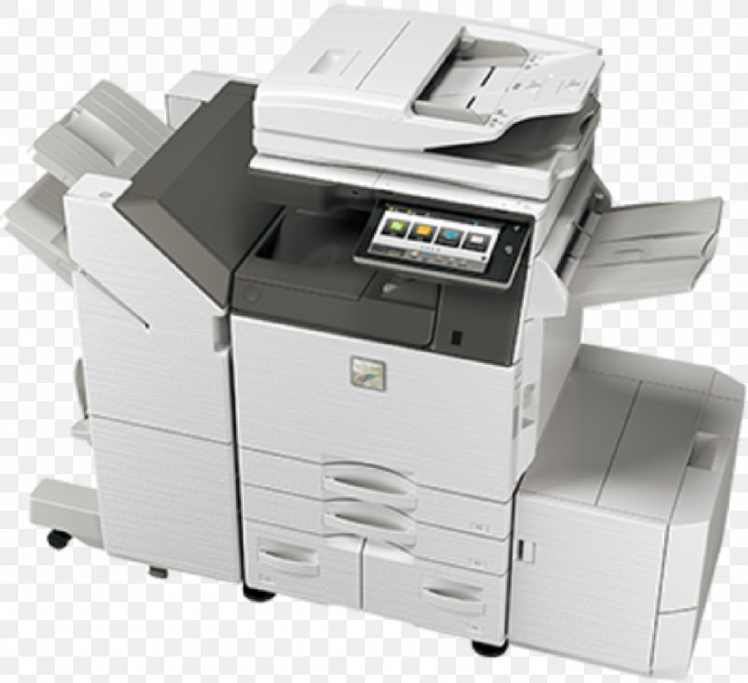 Multi-function Printer Photocopier Sharp Corporation Touchscreen, PNG, 1400x1279px, Multifunction Printer, Automatic Document Feeder, Document, Duplex Printing, Image Scanner Download Free