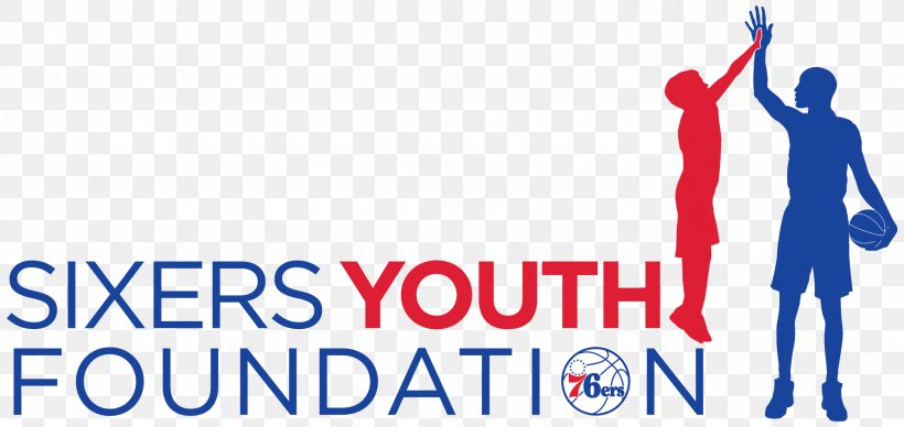 Philadelphia 76ers SIXERS YOUTH FOUNDATION NBA Syracuse Nationals, PNG, 2053x973px, Philadelphia 76ers, Allen Iverson, Area, Basketball, Blue Download Free