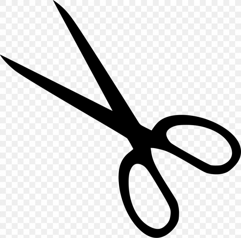 Clip Art Scissors Line, PNG, 980x970px, Scissors, Black And White, Hair Shear, Pitchfork Download Free